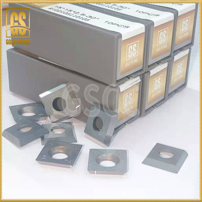 ISO9001 Dao cắt chèn cacbua vonfram 94.0HRA Bỏ cắt nhẹ